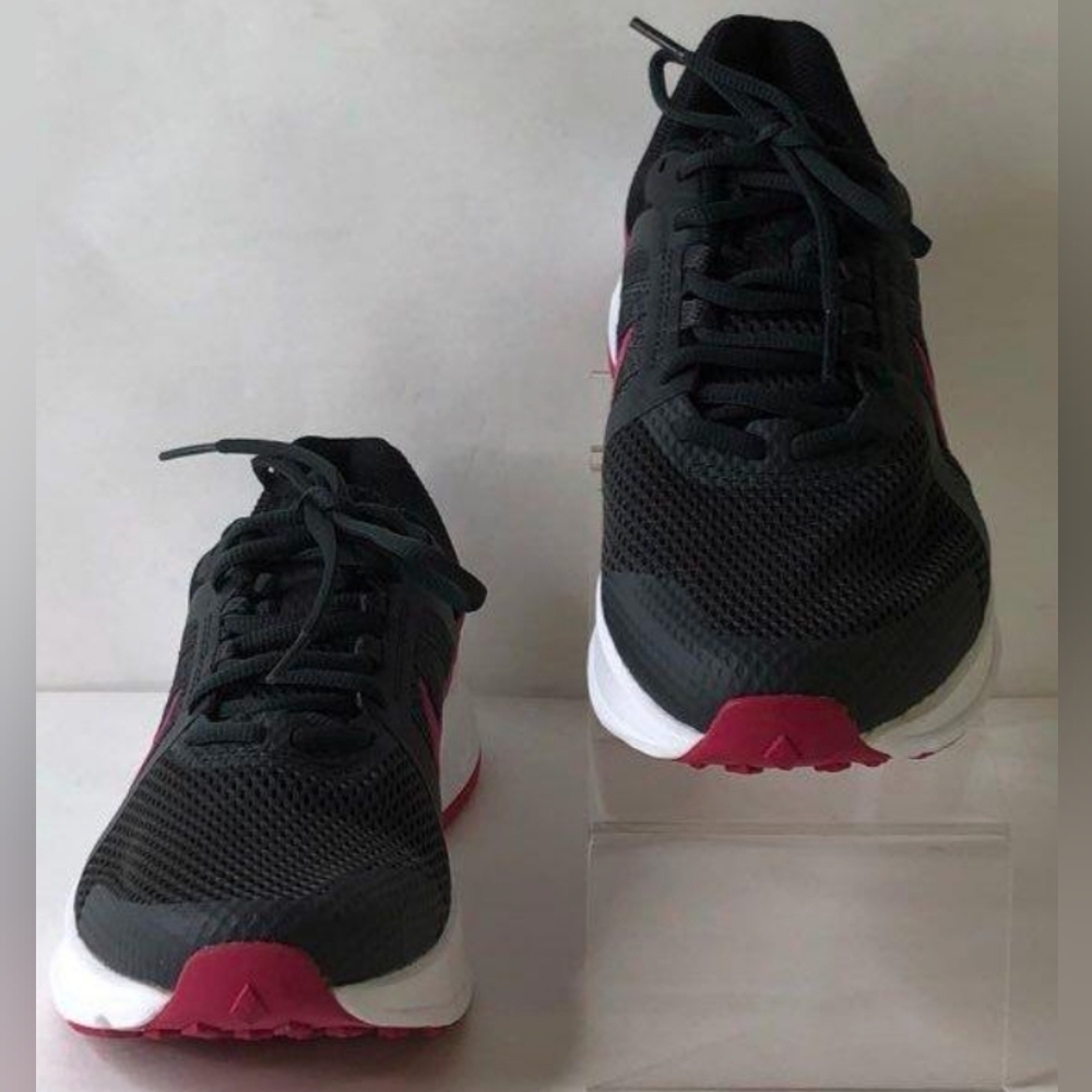 Nike Wmns Run Swift 2 Wide 'Dark Smoke Grey Fireberry' Sneakers Size 9 NWOT $85 - Picture 5 of 10